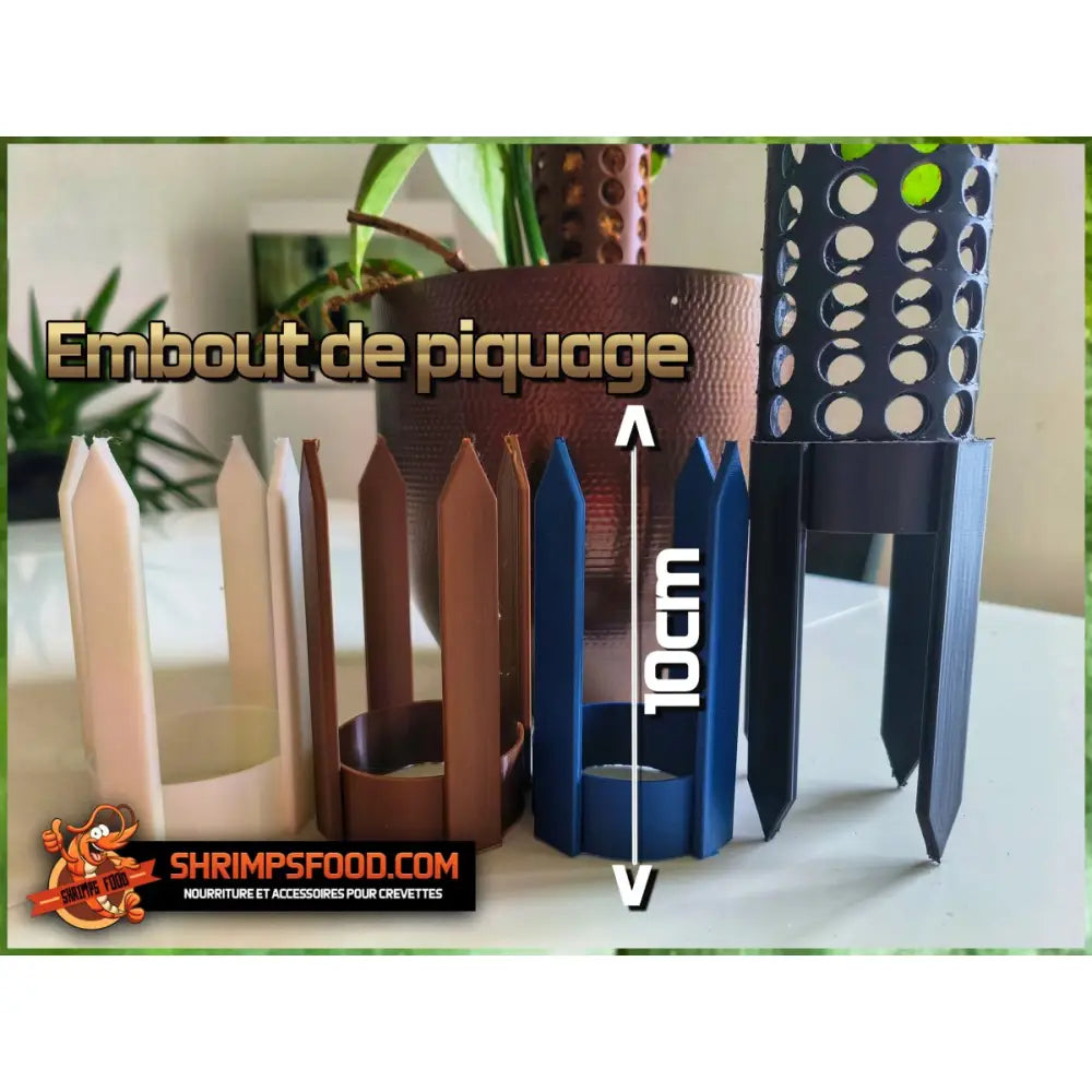 Embout de piquage tuteur