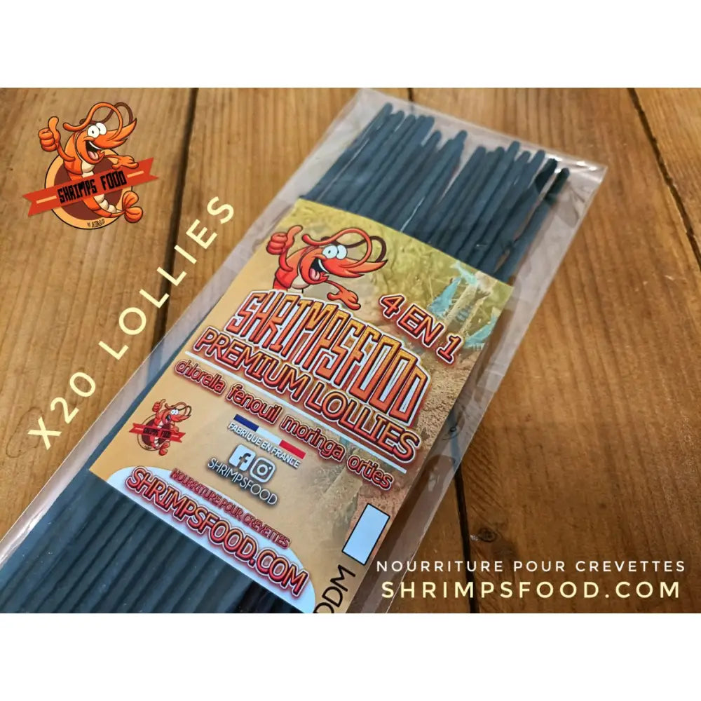 Lollies qualité premium shrimpsfood