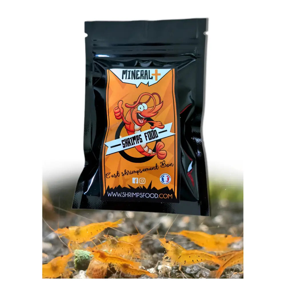 Pellets pour crevettes mineral +