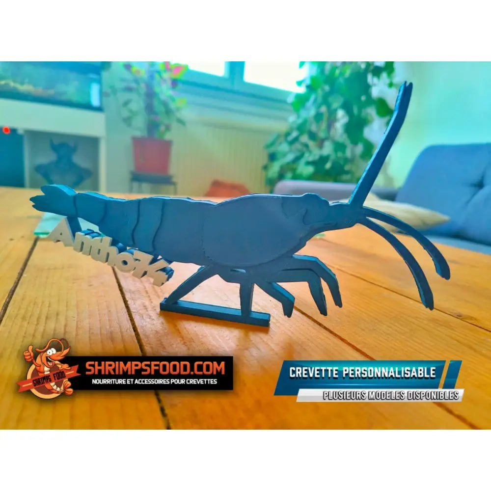 Statue crevette personnalisable