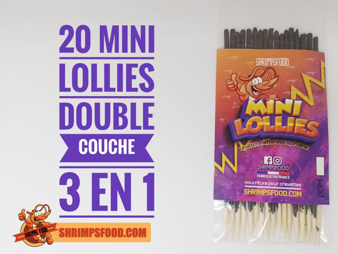 Mini lollies pour crevettes