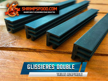 Charger l&#39;image dans la galerie, Glissieres double pour aquarium
