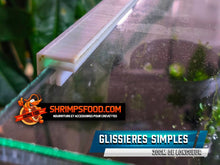 Charger l&#39;image dans la galerie, Glissières simples pour aquarium

