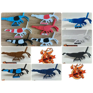 Crevettes à collectionner