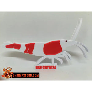 Crevettes à collectionner - Red crystal