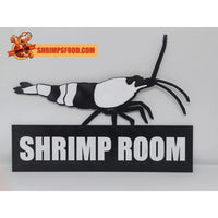Décoration crevette personnalisable - Noir - Décorations pour aquariums
