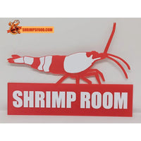 Décoration crevette personnalisable - Rouge/blanche - Décorations pour aquariums