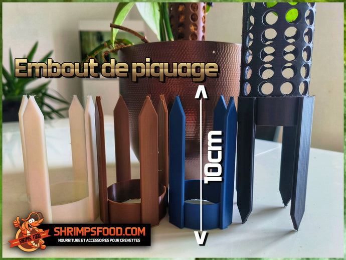 Embout de piquage tuteur