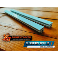 Glissières simples pour aquarium