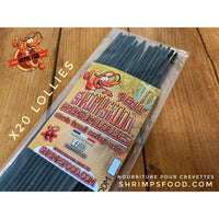 lollies pour crevettes aquarium shrimpsfood nourriture pour crevettes pellets pour crevettes