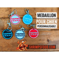 Médaillon pour chien personnalisable