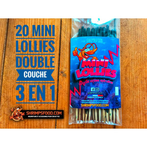 Mini lollies pour crevettes N°2 - nourriture crevettes aquarium