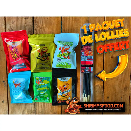 lollies pour crevettes aquarium shrimpsfood nourriture pour crevettes pellets pour crevettes