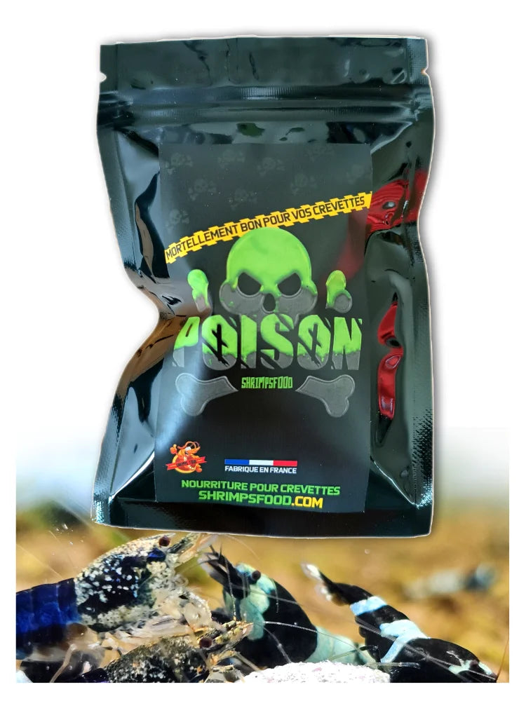 Pellets Poison nourriture pour crevettes