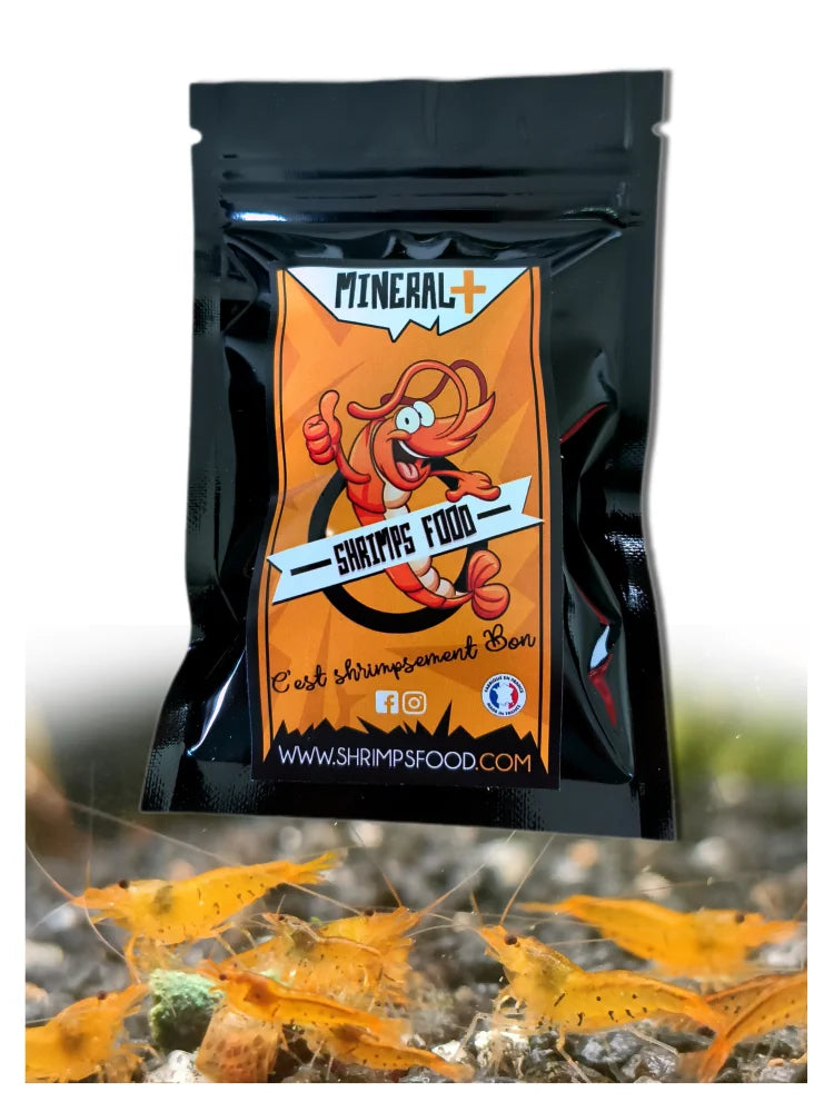 Pellets pour crevettes mineral +