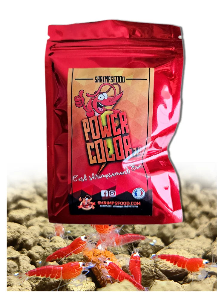 Pellets power color 3.0 pour crevettes