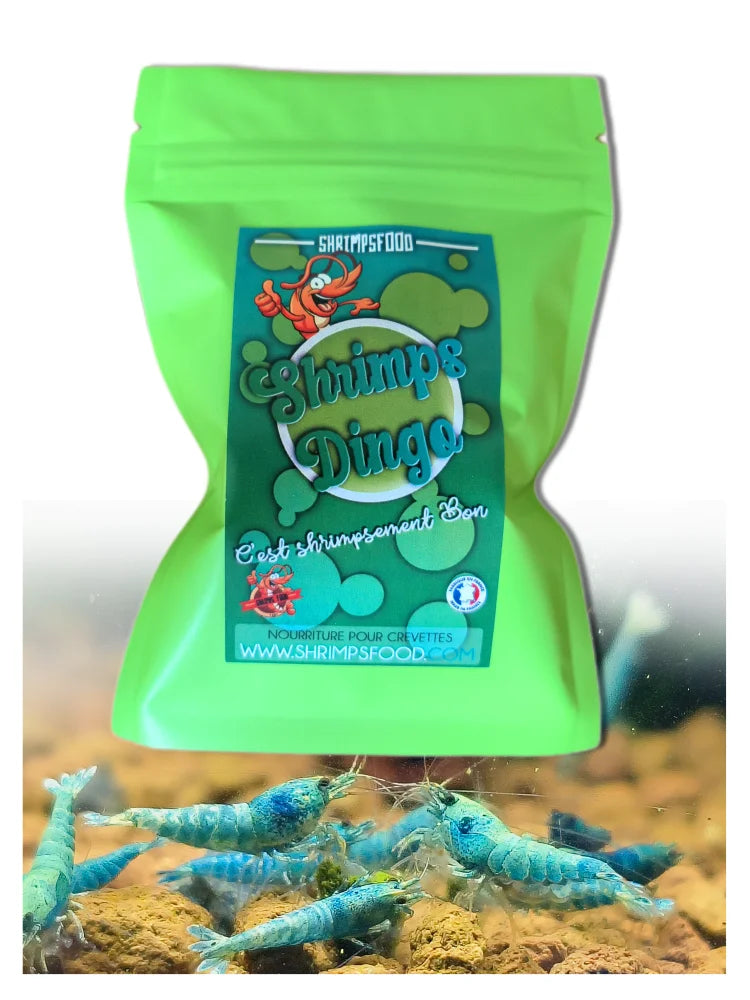 Pellets shrimps dingo nourriture pour crevettes