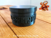 Pot noir Shrimpsfood en PLA pour rangement aquariophile