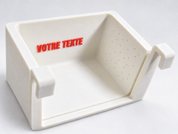 Selection Box personnalisable pour Caridina et Neocaridina, vue en trois quarts